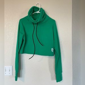 Born Primitive Cowl At The Half Moon Crop (Green)